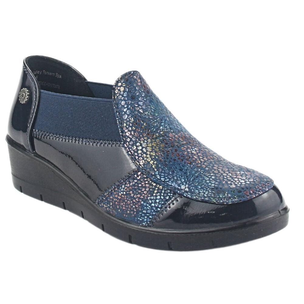 Zapato Chalada Mujer Olga-1 Azul Marino Casual image number 2.0